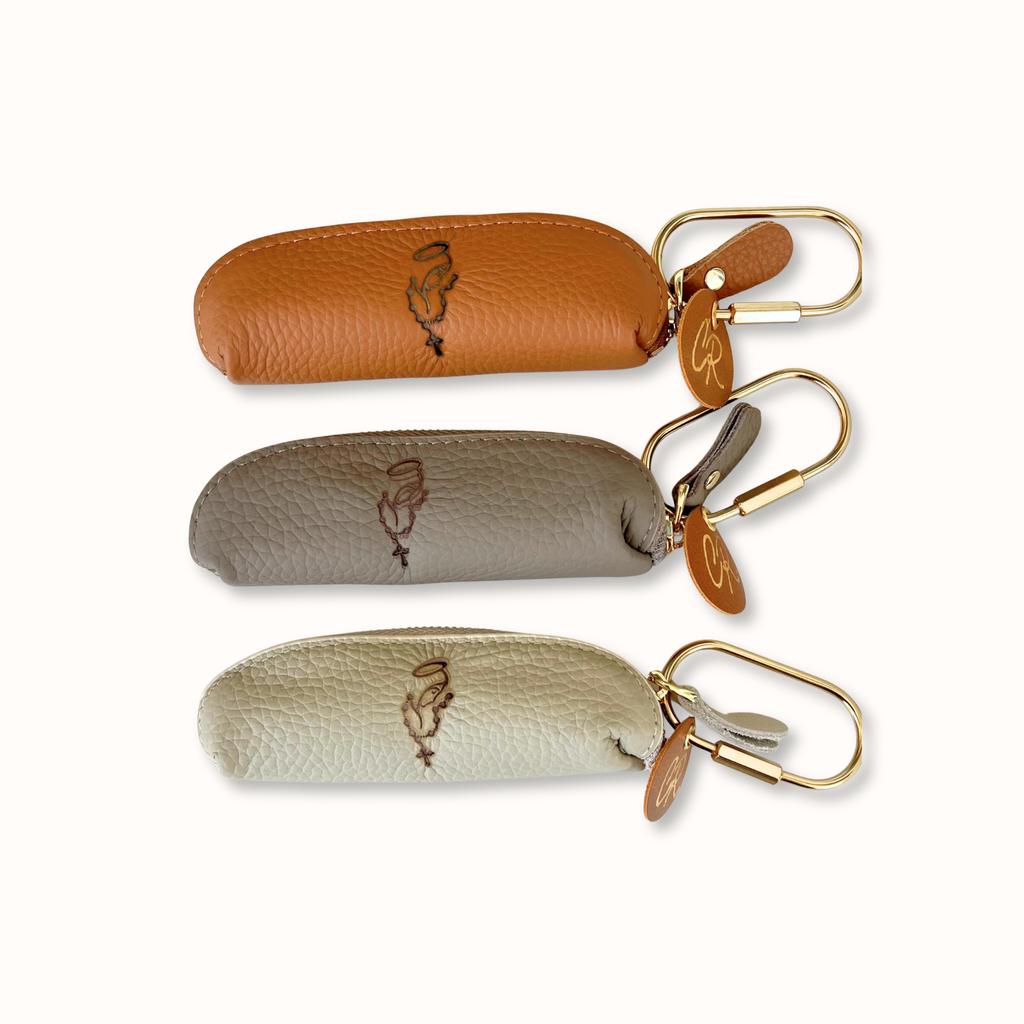 Mary Rosary Pouch