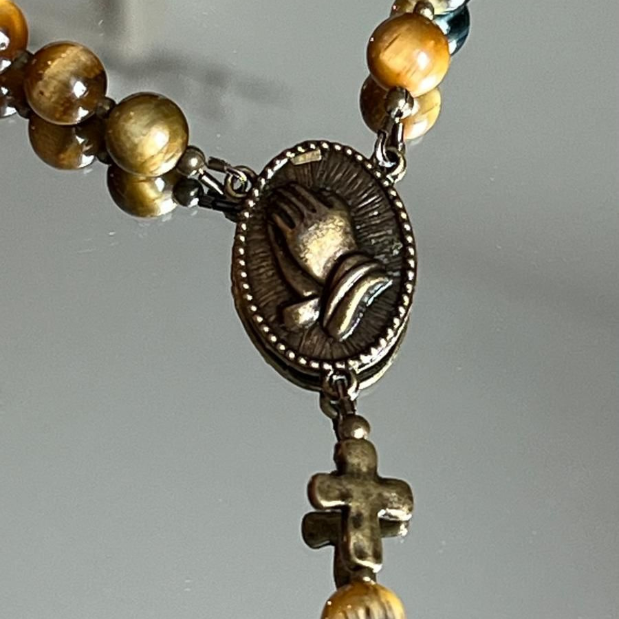 Praying Hands Rosary