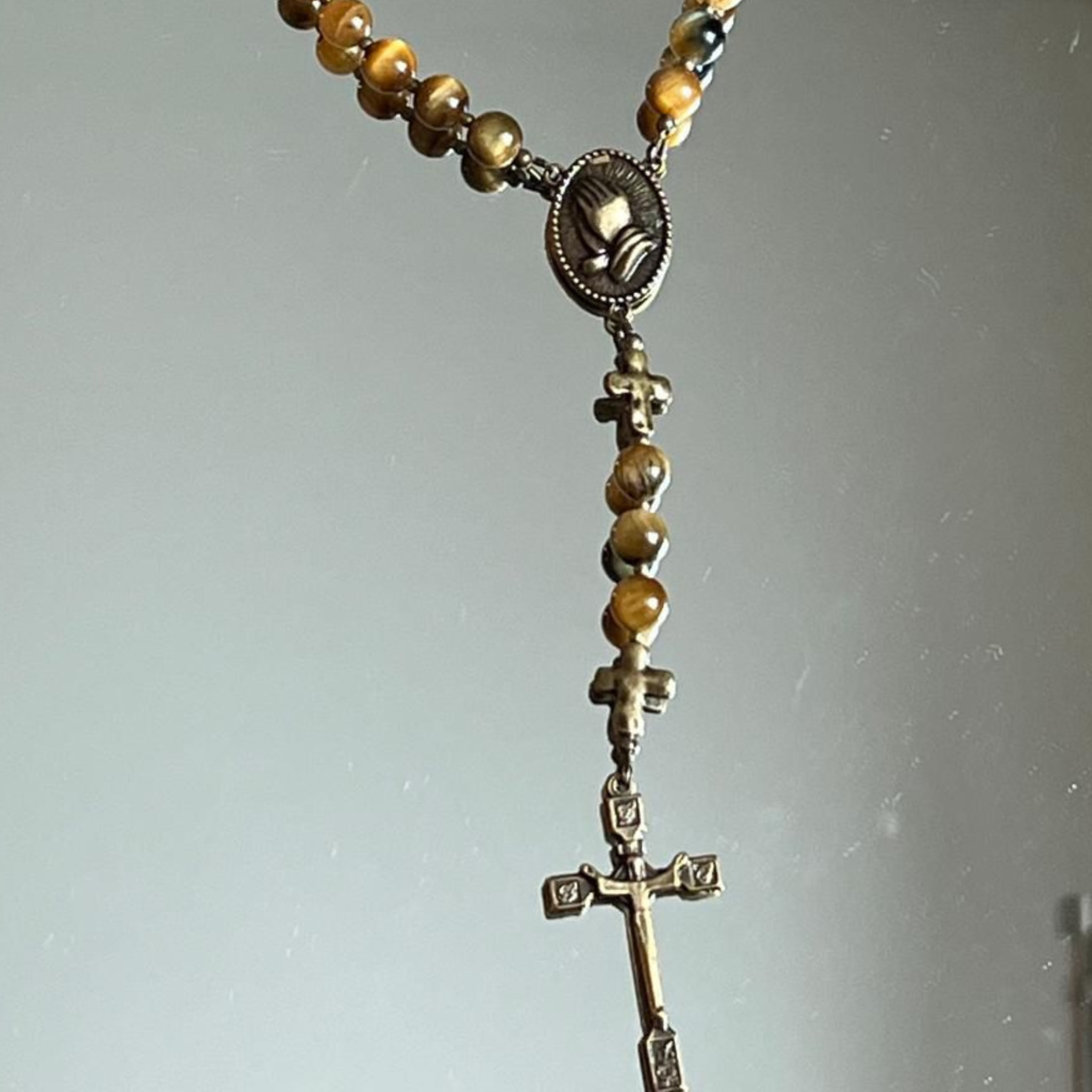Praying Hands Rosary