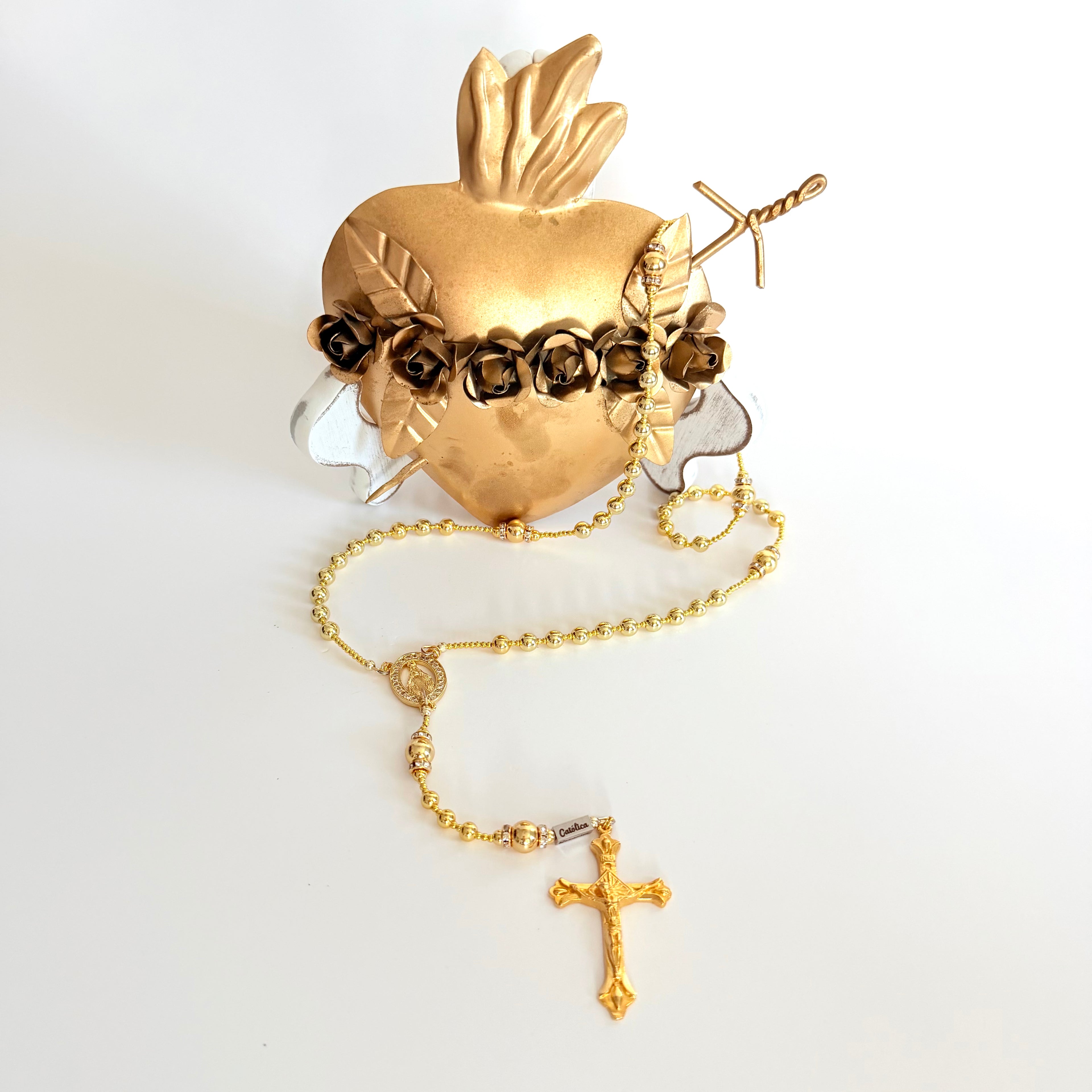 Golden Queen Rosary