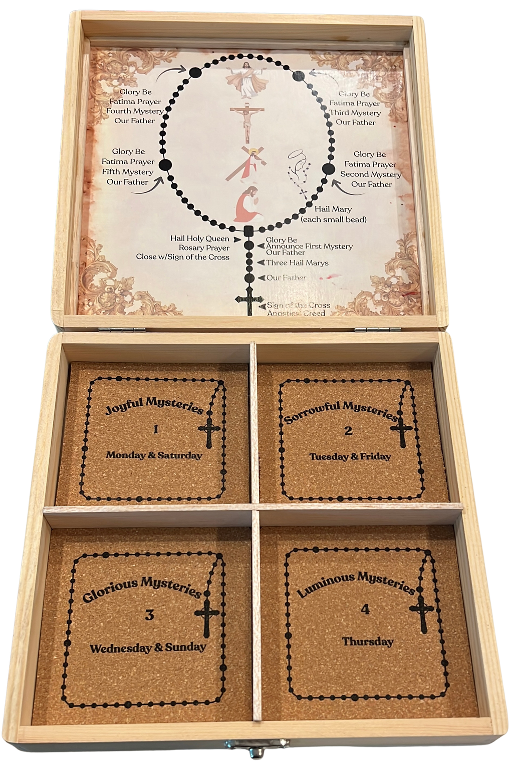 Mysteries Rosary Box