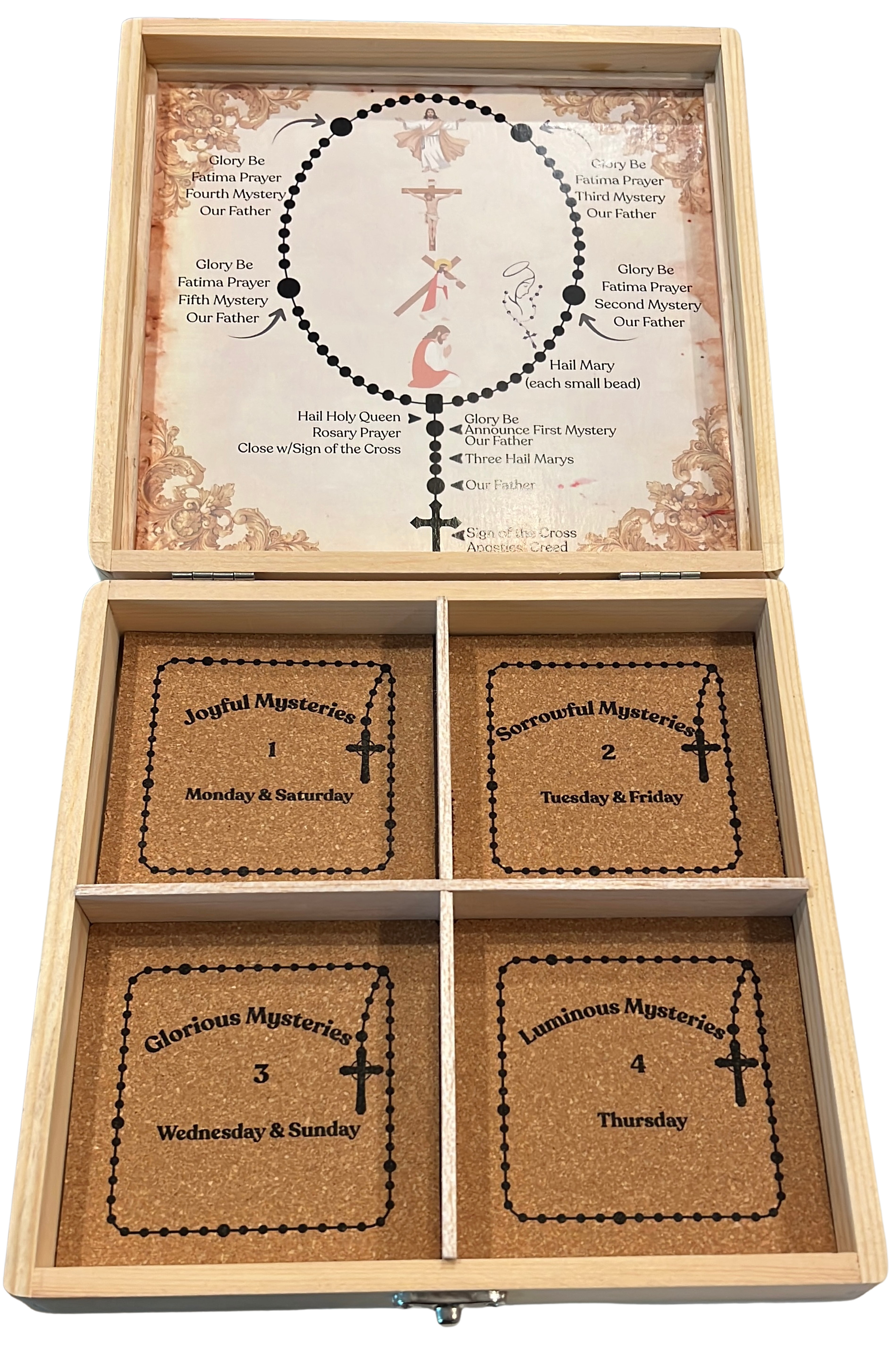 Mysteries Rosary Box